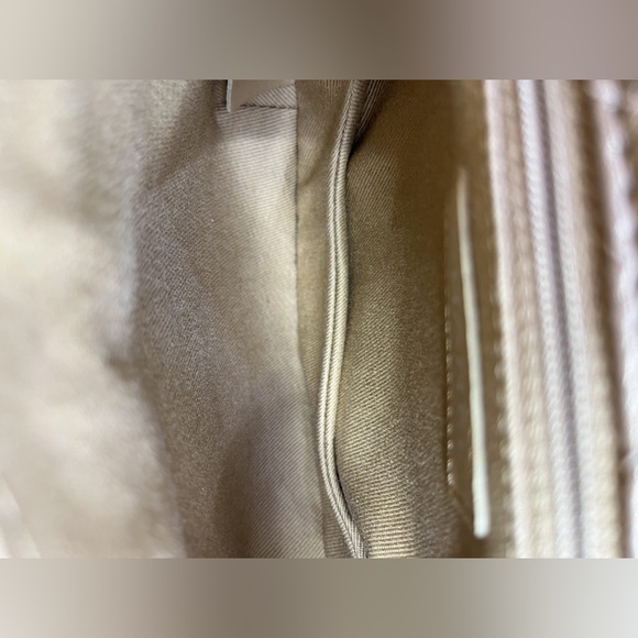 Chanel 2015 Runway Metallic Bronze Chevron Shoulder Bag - Picture 9 of 9